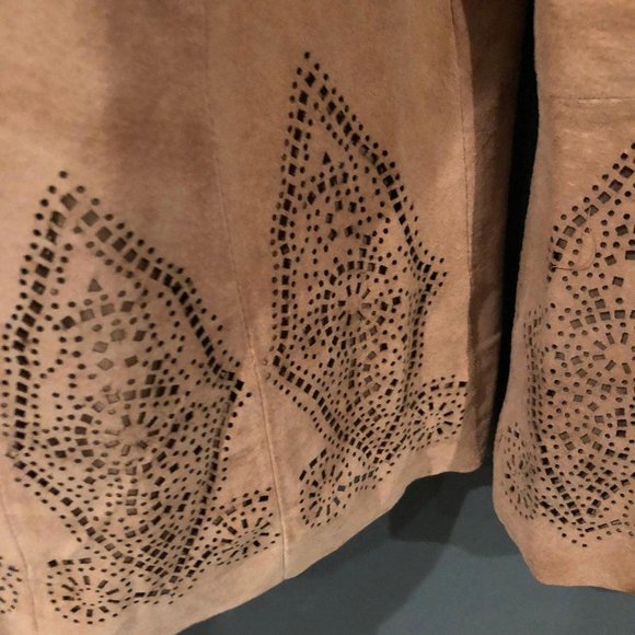 Margaret Godfrey Suede Leather Jacket - Picture 4 of 9